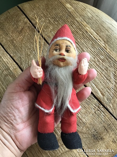 Antique handmade Santa figure