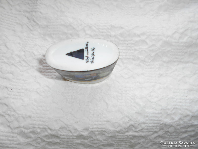 Hand painted porcelain holder