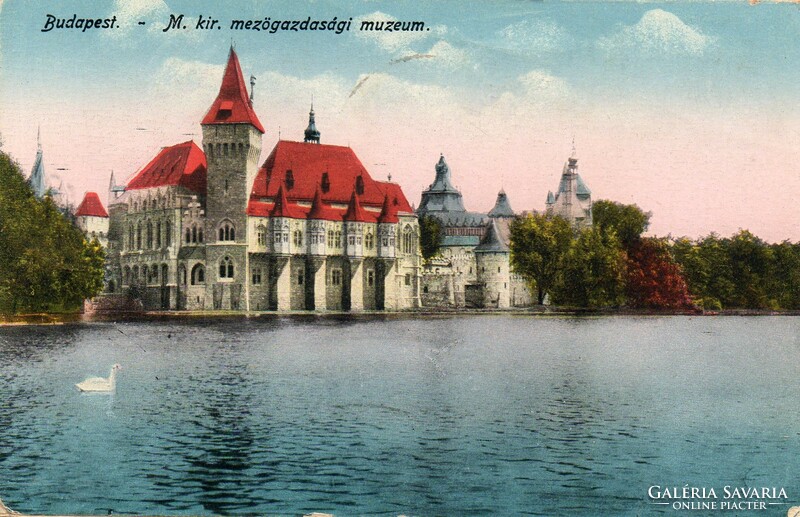 BP - 040"Budapest - Te csodás"  ---1928 Magyar Királyi mezőgazdasági múzeum