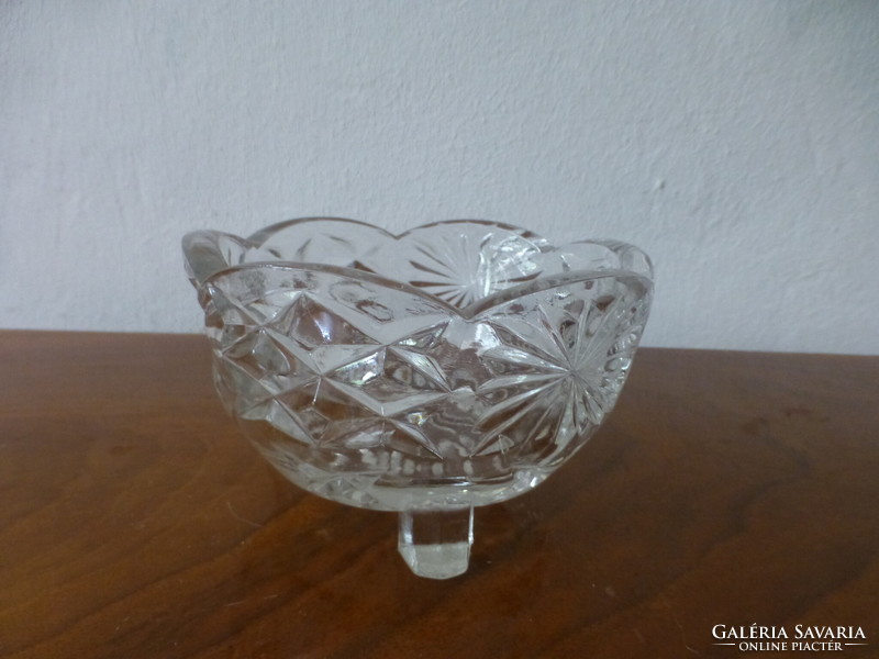 Beautiful lead crystal stand on legs