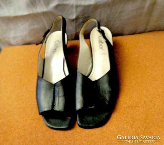 Gabor comfort 38 women's leather sandal shoes new