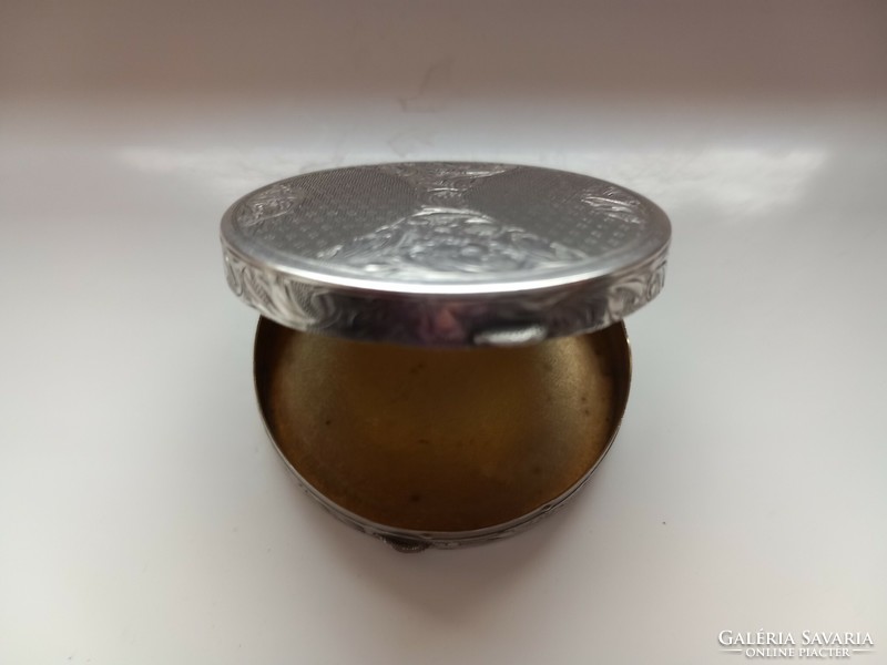 Antique silver powder/cup