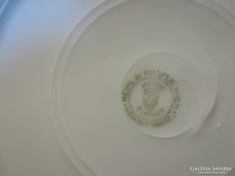 Vastag porcelán kistányér /Elbogen/