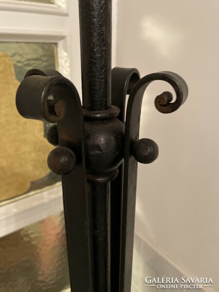 Wrought iron floor lamp for sale