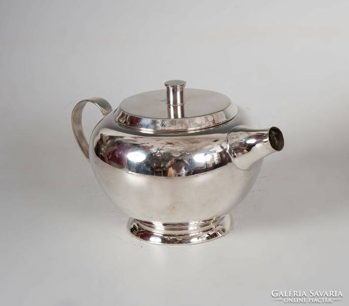 Silver art deco style jug