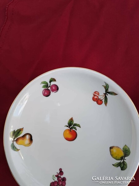 Rare Alföldi fruit cake set plate offering