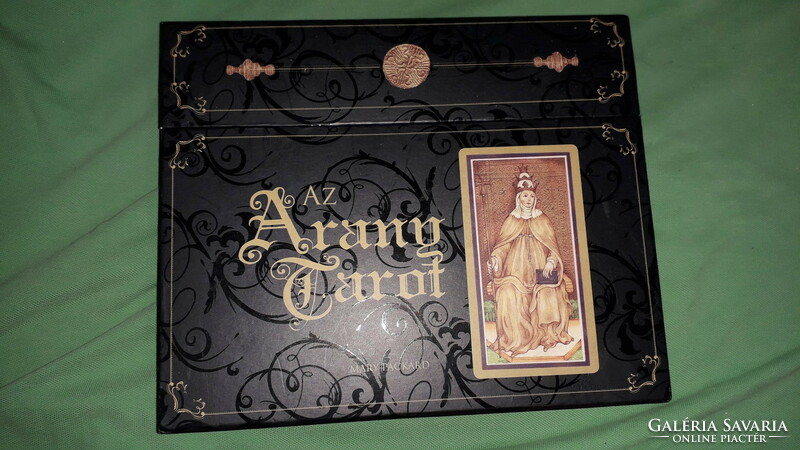 Beautiful ! - The Golden Tarot - Mary Packard is the visconti-sforza card deck as shown in the pictures