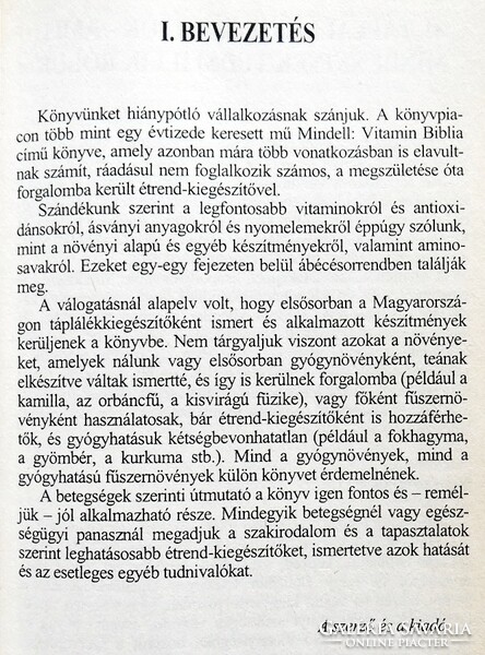 Kürti Gábor: Vitamin ABC. Gyógyítás táplálékkiegészítőkkel