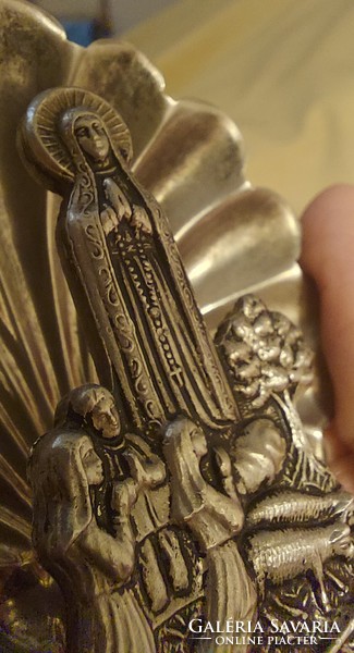 Art Nouveau Virgin Mary of Fatima home altar uti altar favor object