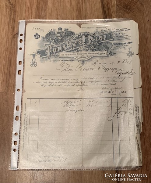 Old invoices (Novi Sad)