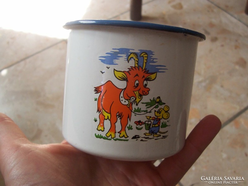 Goat fairy mug to metal mug