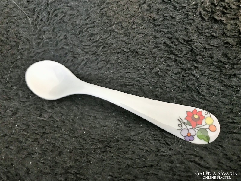 Kalocsa porcelain spoon