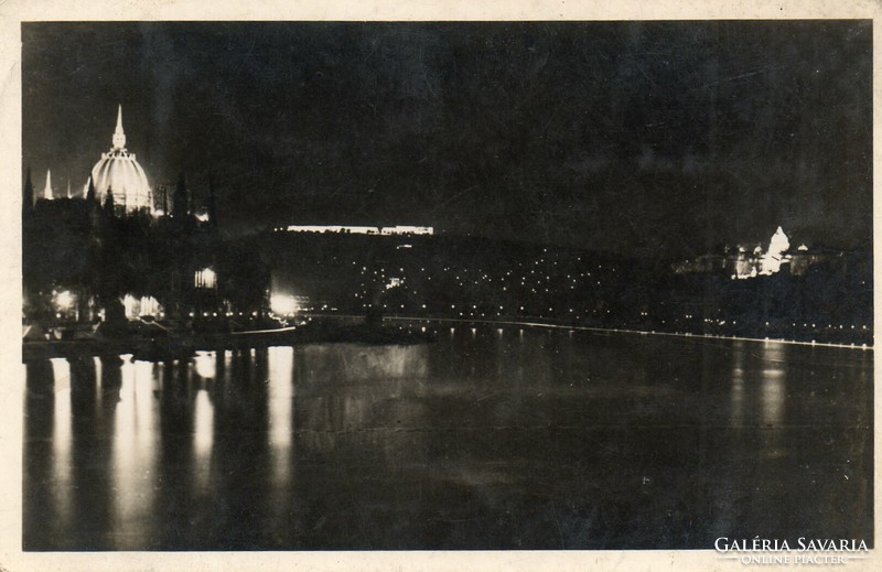 BP - 038 "Budapest - Te csodás" a 30-40-es évekből ---Budapest éjjel