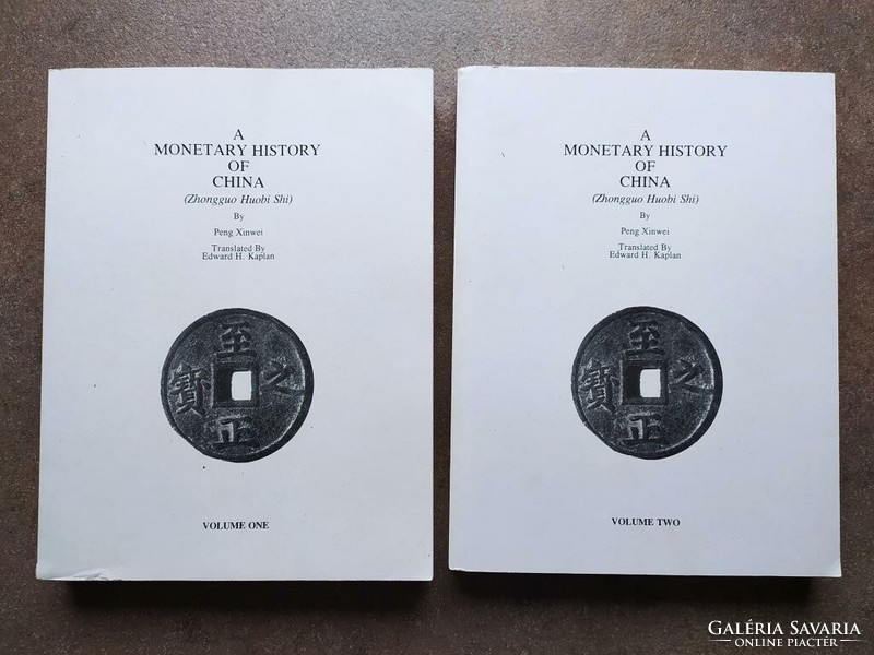 Peng Xinwei A Monetary History of China I-II (Kína monetáris története I-II.) (id62577)