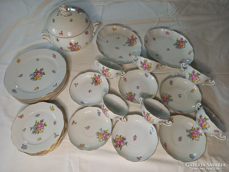 Herend tableware hbc pattern (herend bouquet cornélia)