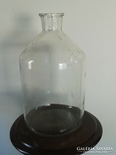 Old pharmacy glass bottle