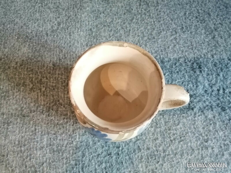 Antique ceramic belly mug (21 / d)