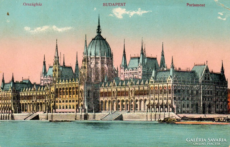 BP - 052  "Budapest - Te csodás"  --- Parlament (postatiszta)