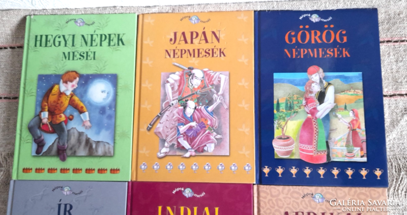 Tales of Peoples book series: tales of African, Japanese, Greek, Irish, Indian and mountain peoples