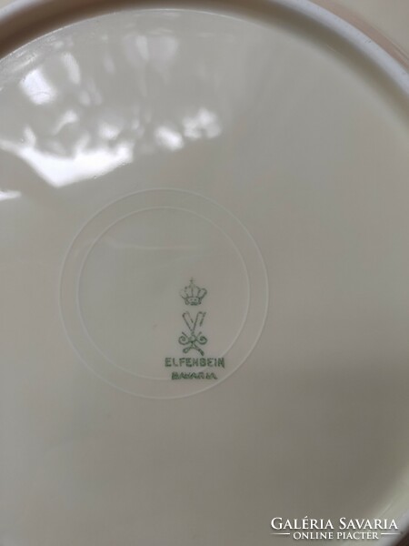 Elfenbein Bavarian German gold-edged porcelain tableware