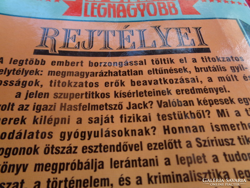 A világ  legnagyobb relytélyei  ,  írta  Gerry Brown , Új Vénusz Lap és könyvkiadó   1994