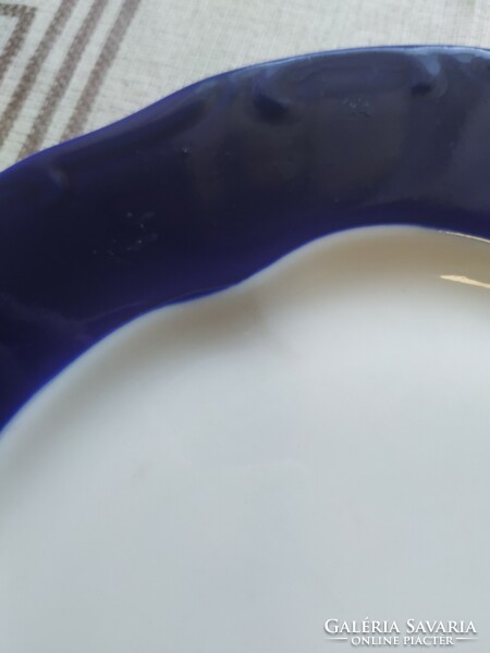 Kobaltkék mintás porcelán tányér  eladó!