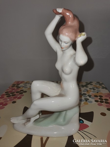 Aquincum porcelain nude 60s 21 cm