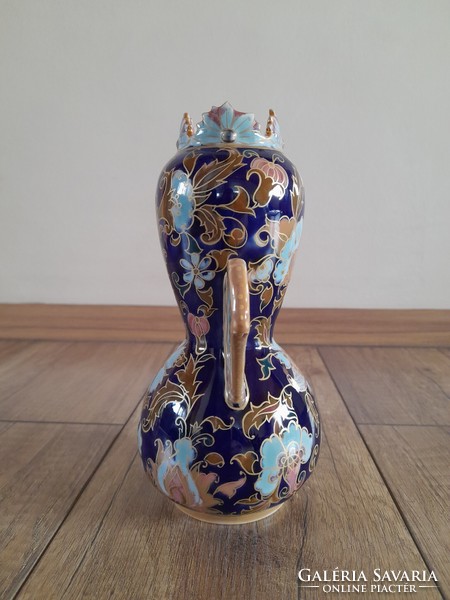 Antique Zsolnay vase with Persian pattern