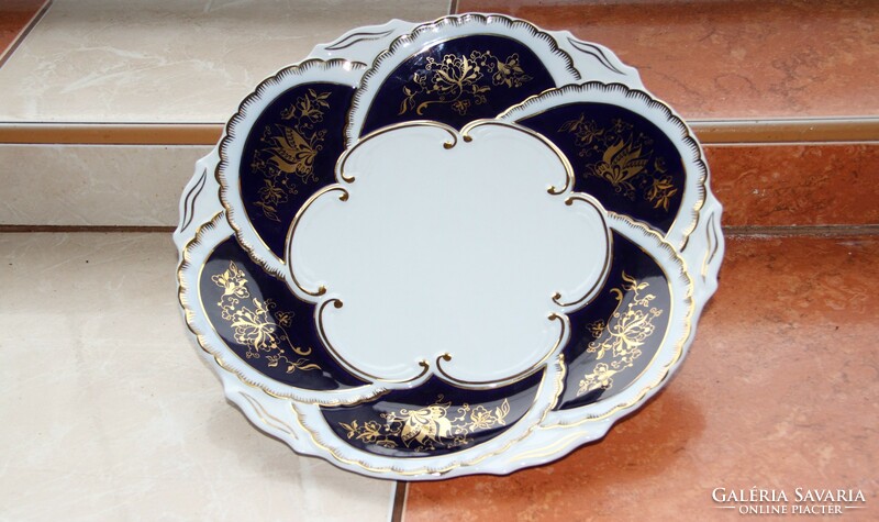 Zsolnay pompadour decorative tray 30 cm 5.