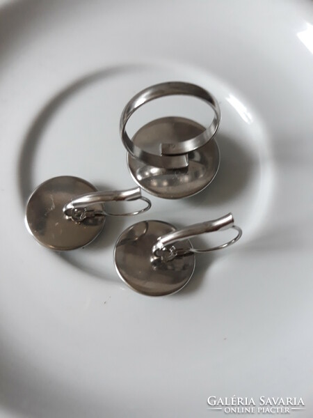 Ring-earring jewelry set