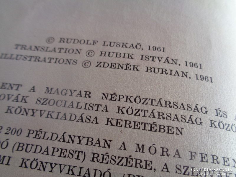 A  tajgavadász hagyatéka  írta Rudolf  Lucacs 1961.