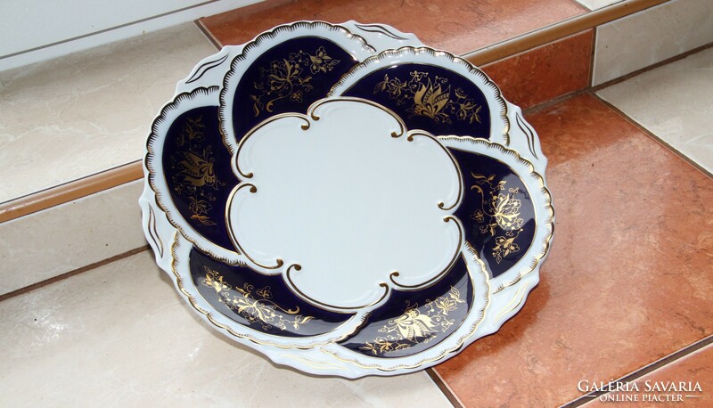 Zsolnay pompadour decorative tray 30 cm 5.