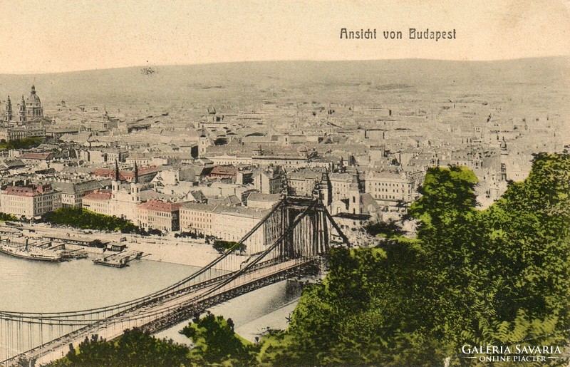 BP - 044"Budapest - Te csodás"  ---Látkép (címezett hátoldal nélkül)