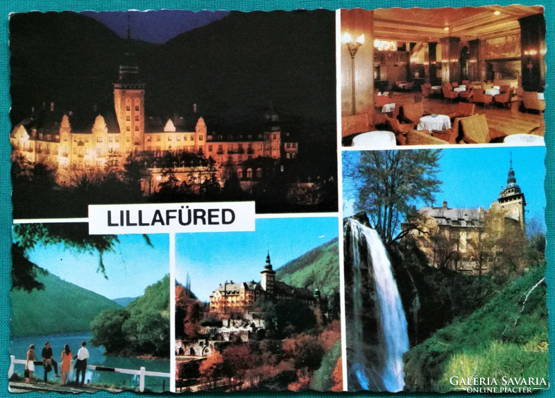 Lillafüred, postatiszta képeslap, 1975