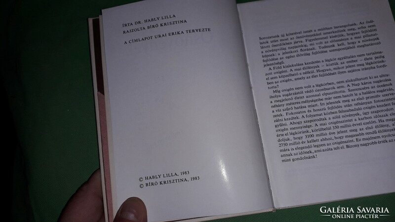 1983.Dr. Hably Lilla: - Búvár zsebkönyvek - Ősnövények képes könyv a képek szerint MÓRA