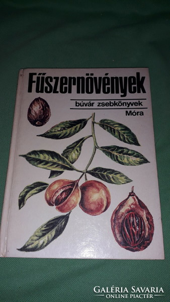 1980.Járainé Dr.Komlódi Magda: - Búvár zsebkönyvek - Fűszernövények képes könyv a képek szerint MÓRA