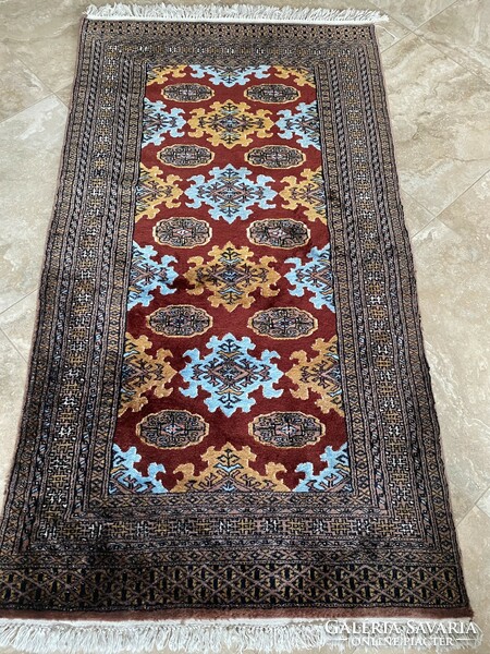 Pakistan bokhara with 3ply silk 170x90cm