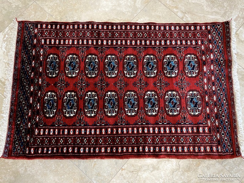 Pakistan bokhara 3ply carpet 125x75cm