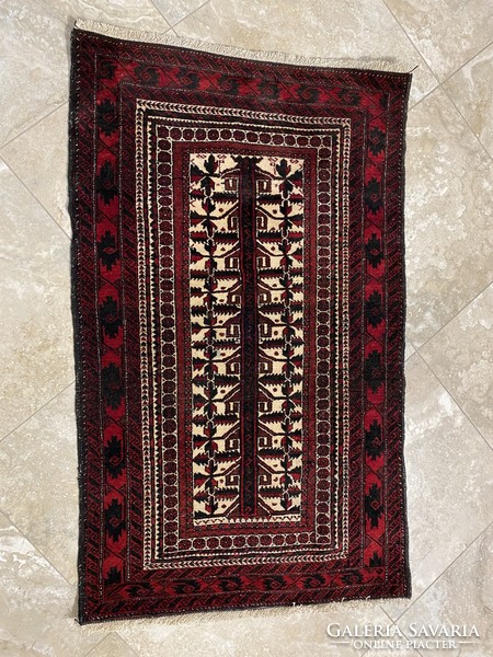 Iran Baludj tribal carpet 136x83cm