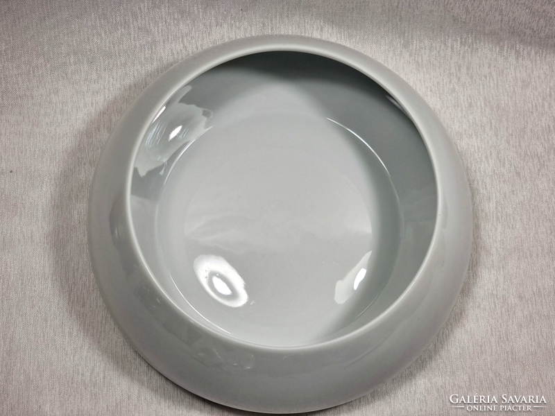 Rosenthal white glazed porcelain bowl studio line 1969 designed by Walter Gropius