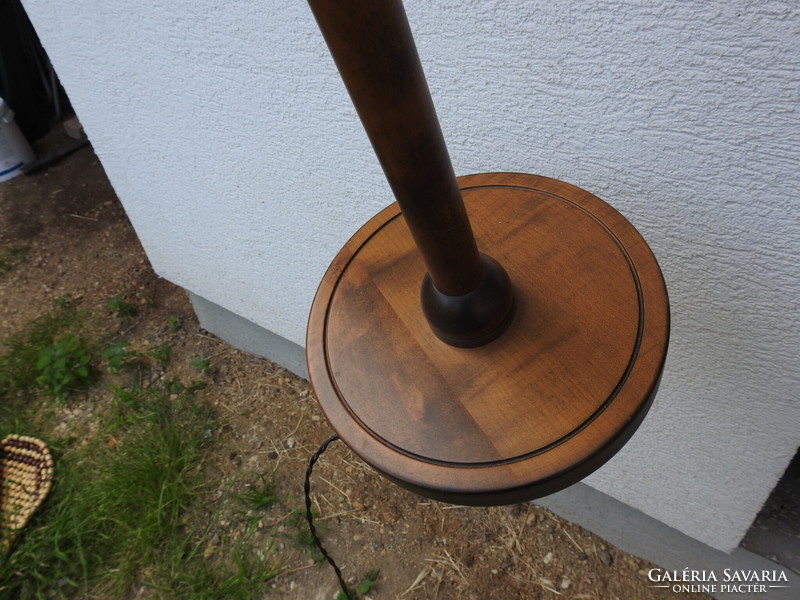 Wooden floor lamp - without hood