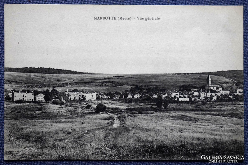 Marbotte vue générale- city skyline photo postcard ~1910