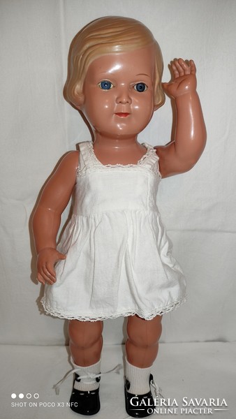 Antique old celluloid doll marked original