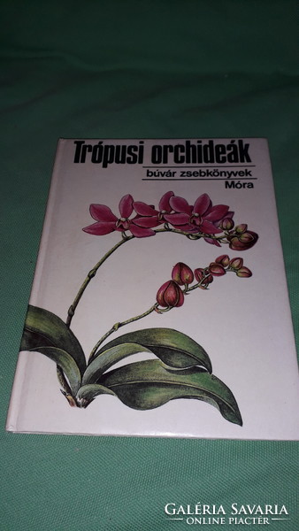 1986.Dr.Sulyok Mária: - Búvár zsebkönyvek - Trópusi orchideák képes könyv a képek szerint MÓRA