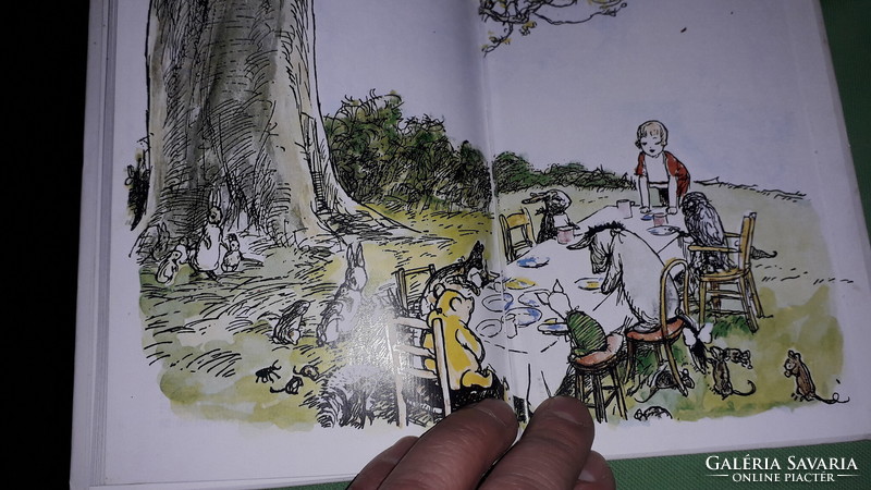 1996.A. A. Milne: - Winnie the Pooh + Winnie the Pooh's Nest picture story books in one, postal bank according to pictures