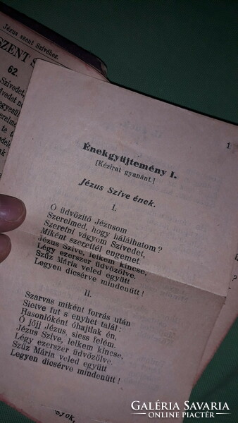 1915. János Stampay - cat. Church songs, prayers, funeral rites book according to pictures Köbelkút