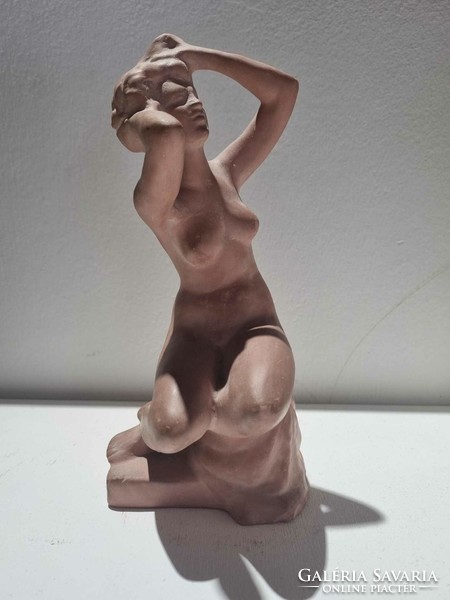 Gyula Nyirő terracotta female nude statue - 51436