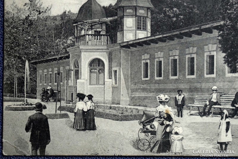 Samobor (Croatian) - spa bath antique postcard 1908