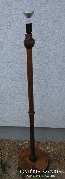 Wooden floor lamp - without hood