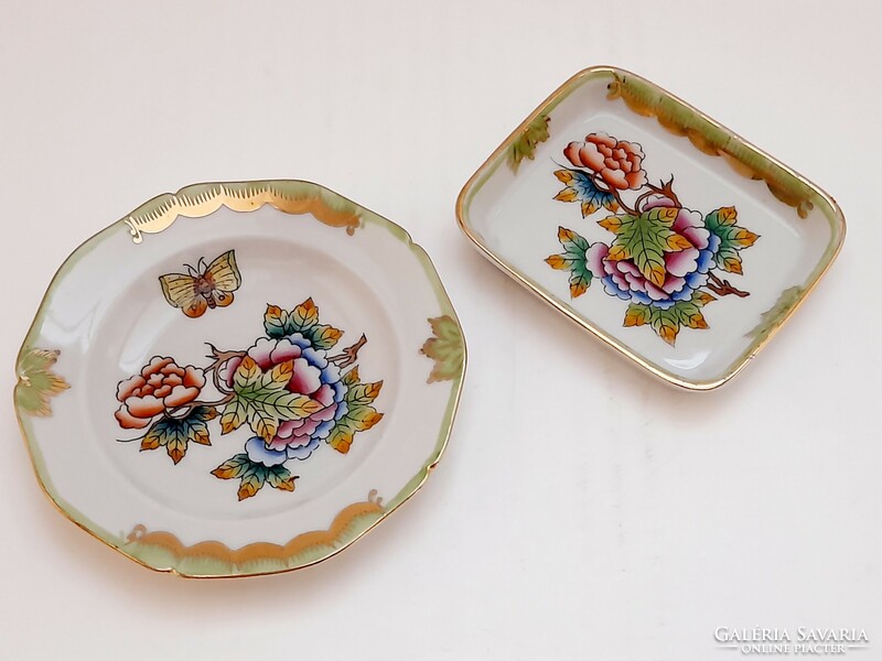 Herend Victoria patterned bowls, 2 in one